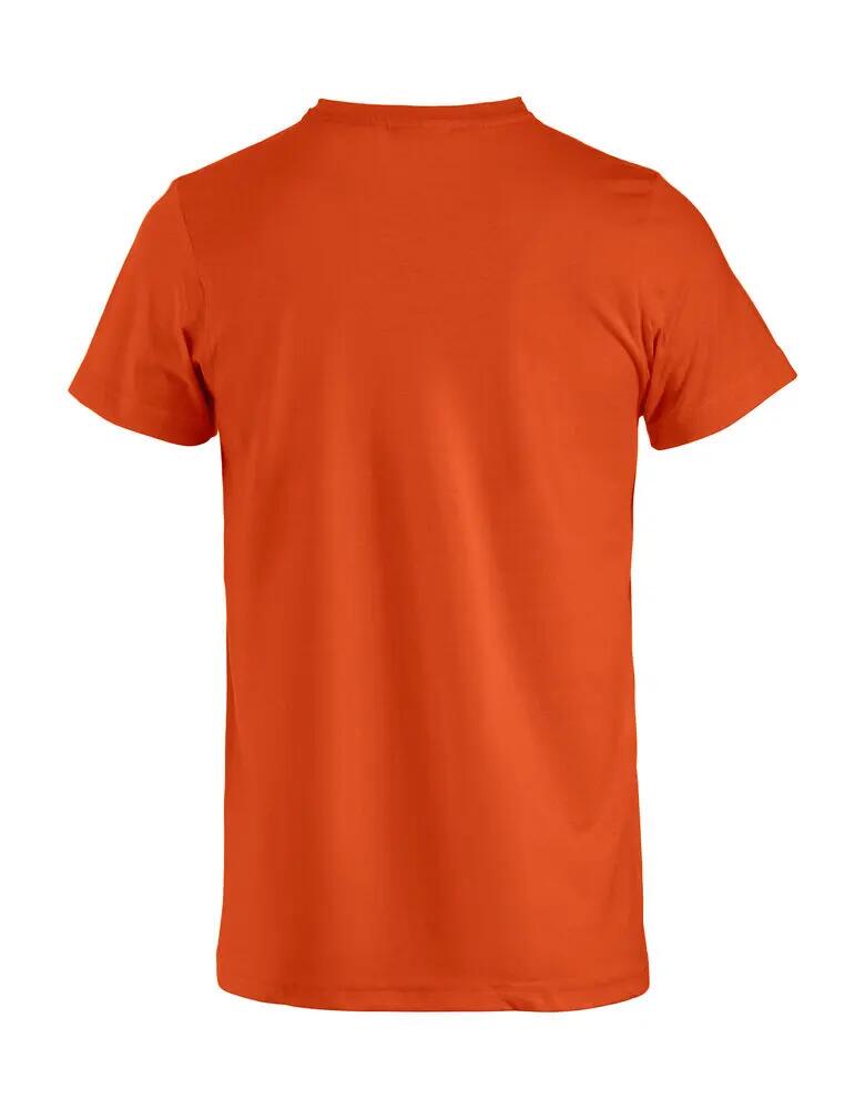clique Basic-T Junior t-shirt em algodão — gola 1x1, etiqueta removível 2/4