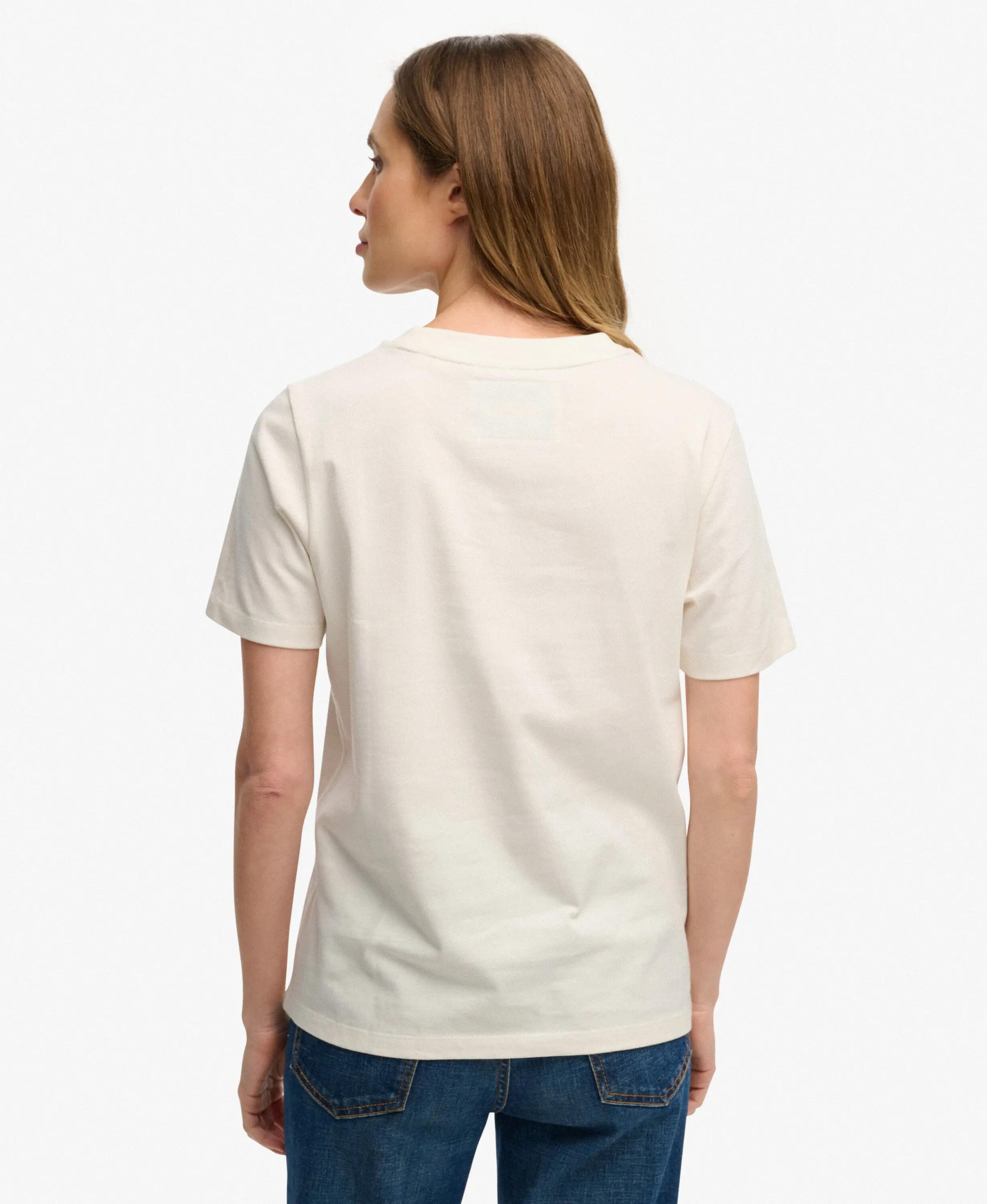 superdry Varsity Script T-Shirt – 100% Bio-Baumwolle, Relaxed Fit 5/7