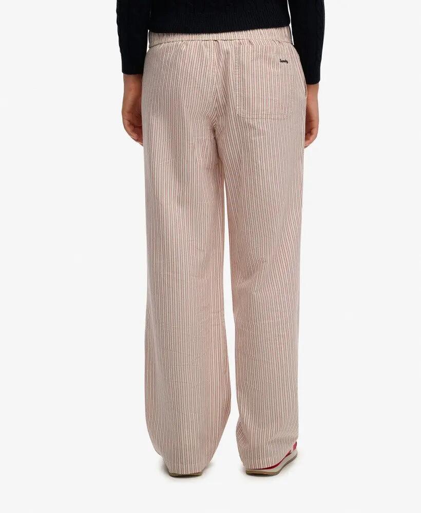 superdry Elastische Hose aus Bio-Baumwolle mit Streifen 5/7