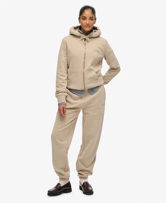 Superdry essential logo joggers – relaxed fit, geborduurd logo
