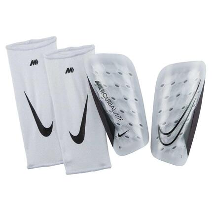 Mercurial Lite" SchienbeinschutzSet Damen und Herren Weiß/Schwarz XS