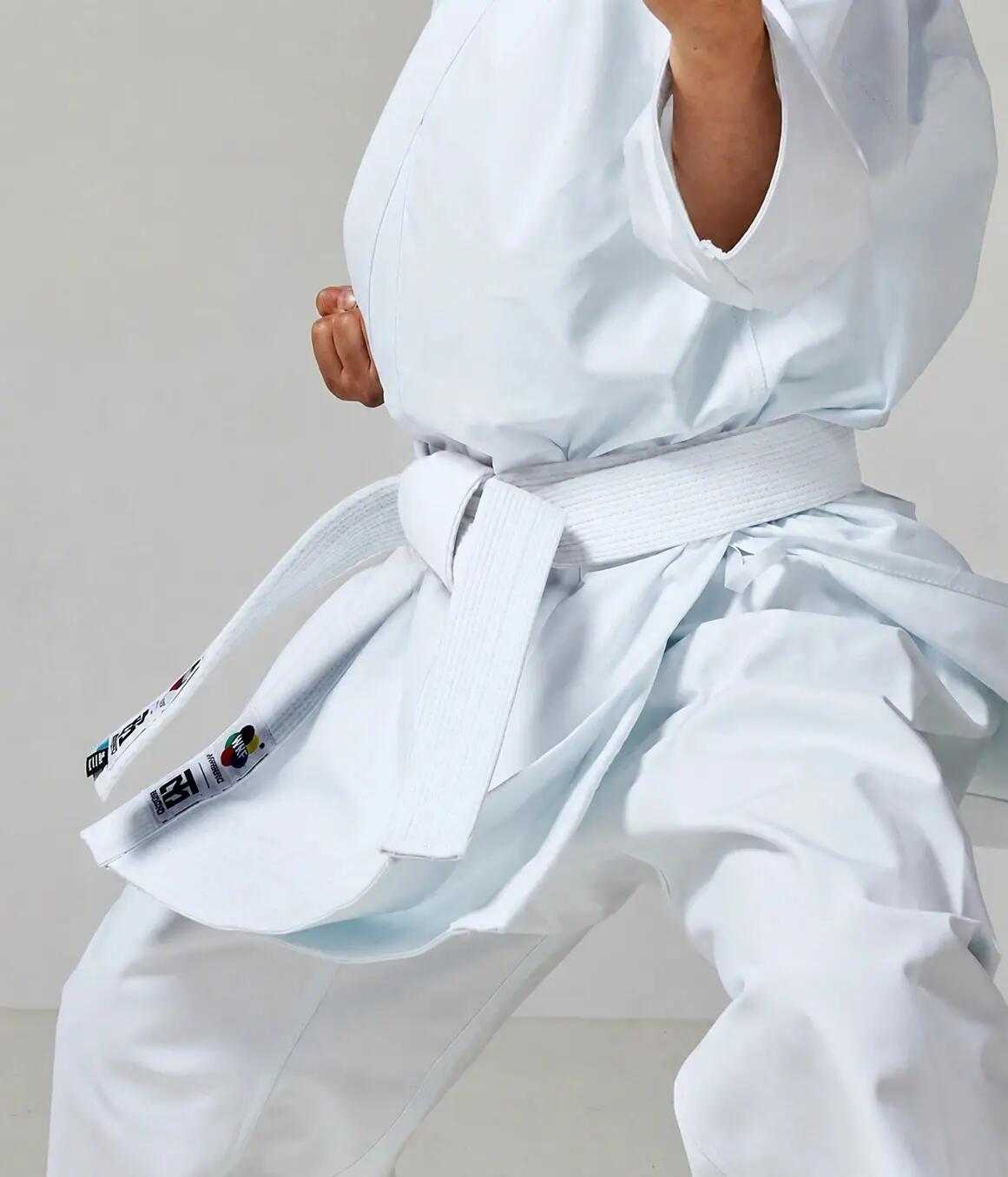 Biały pas do kimona MTX Karate WKF MOOTO 4/6