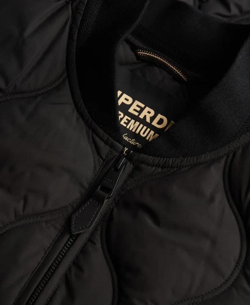 superdry Korte doorgestikte voeringjas van gerecycled polyester 7/7