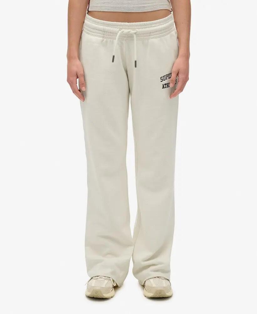 superdry Damen Jogginghose Low Rise Flare aus Baumwolle 4/7