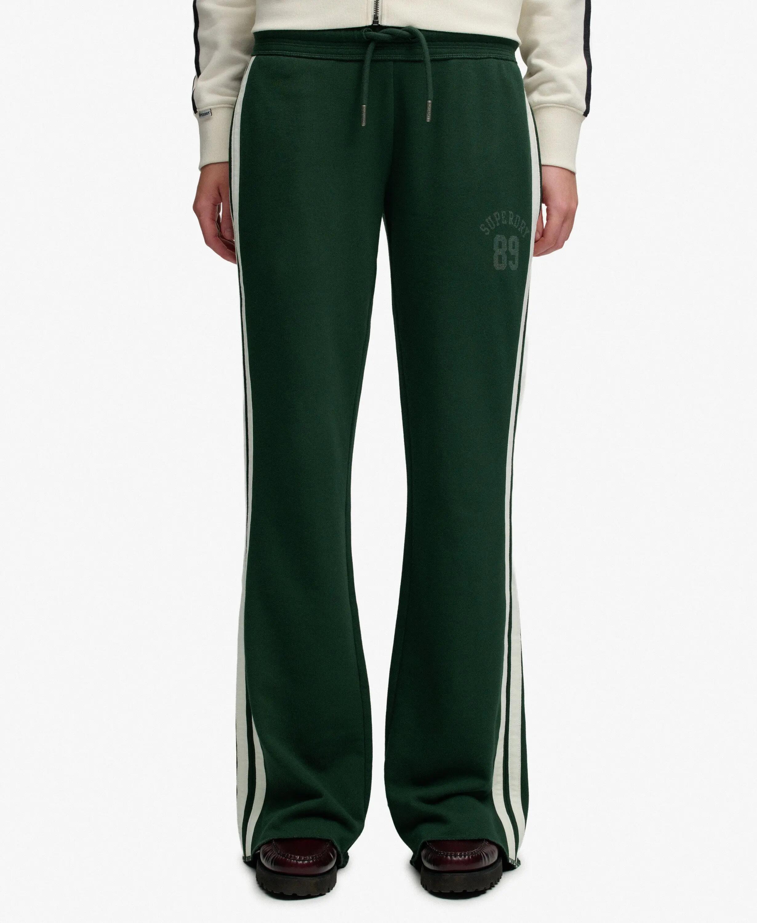 superdry Calças Jogger Flare Athletic Essentials às riscas 4/7