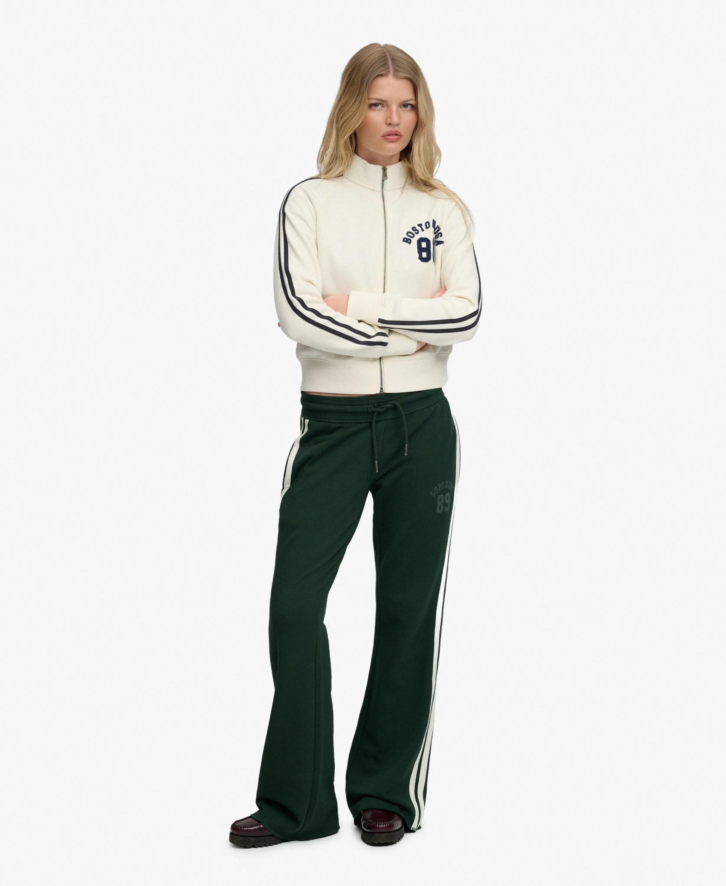 superdry Calças Jogger Flare Athletic Essentials às riscas 2/7