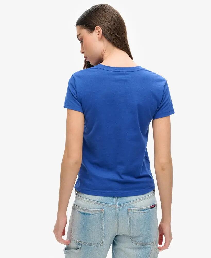 superdry T-shirt Super Athletics slim in cotone 4/6