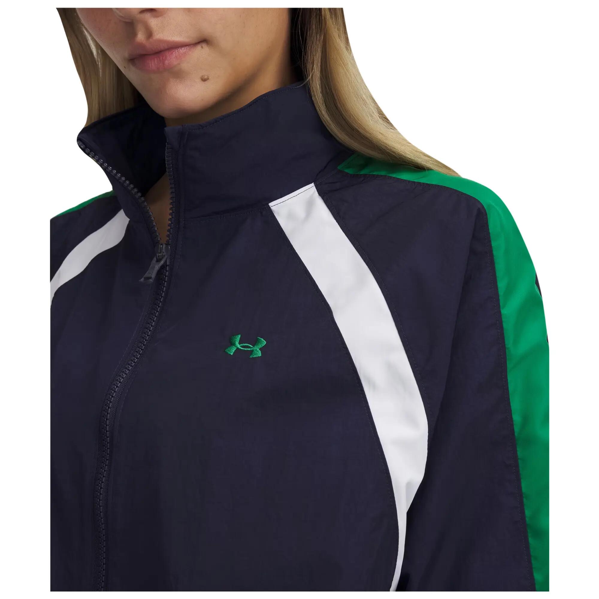 Jacke für , Fältchen Damen Blau/Grün/Weiß 3/5