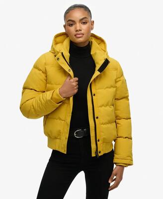 Superdry everest bomber jacket – slim bomber met gerecycled vulling en dwr