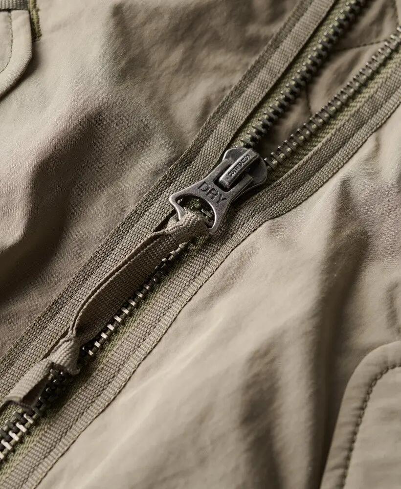 superdry Damska kurtka Hooded MA1 Bomber – Light Khaki Green 6/7