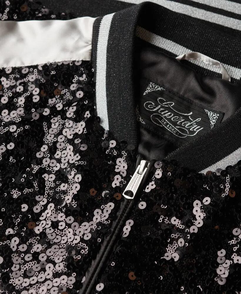 superdry Kurtka Sequin Suikajan – cekiny 7/7