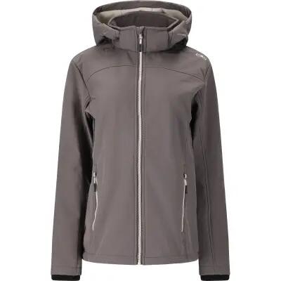 cmp Softshell-Jacke Damen mit Kapuze und Reißverschluss
