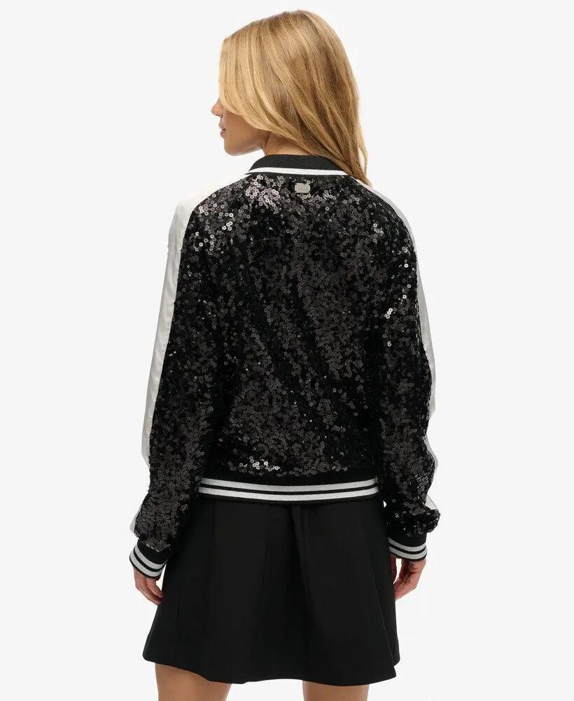 superdry Kurtka Sequin Suikajan – cekiny 5/7
