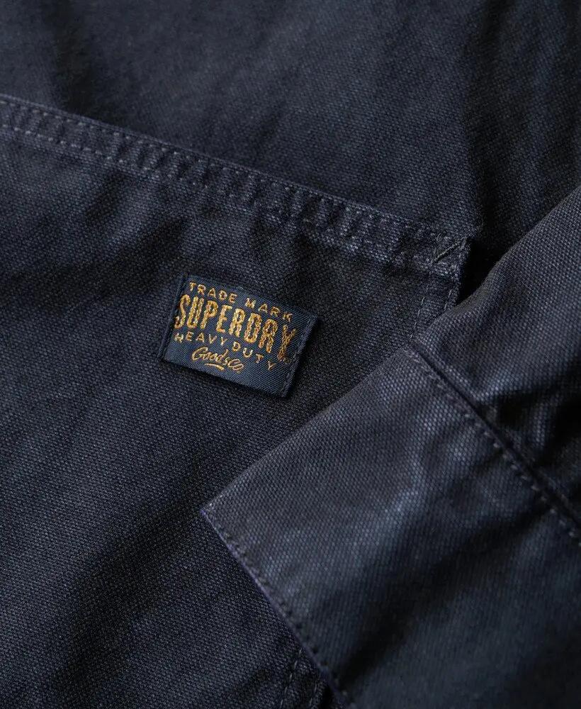 superdry Canvas Chore Jacket giacca in cotone 6/7