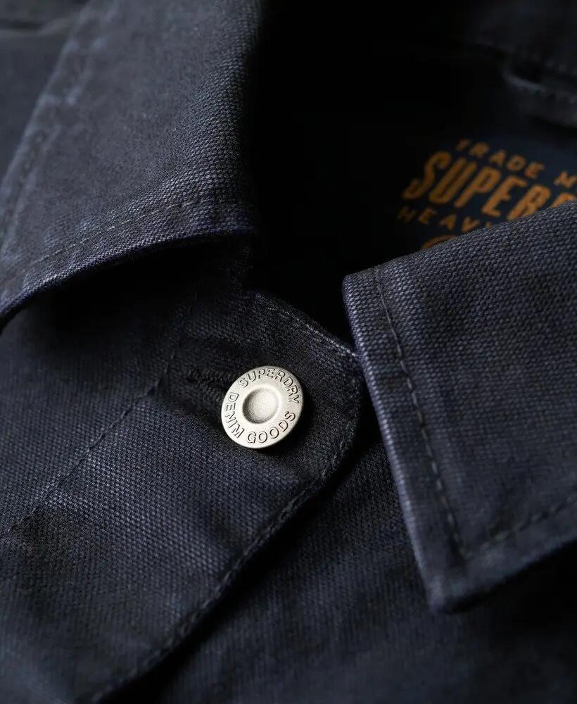 superdry Canvas Chore Jacket giacca in cotone 5/7