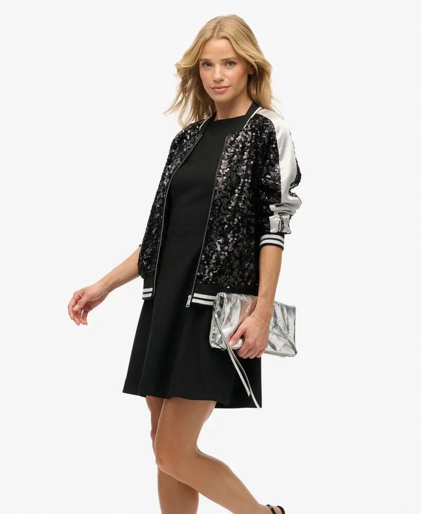 superdry Kurtka Sequin Suikajan – cekiny 2/7