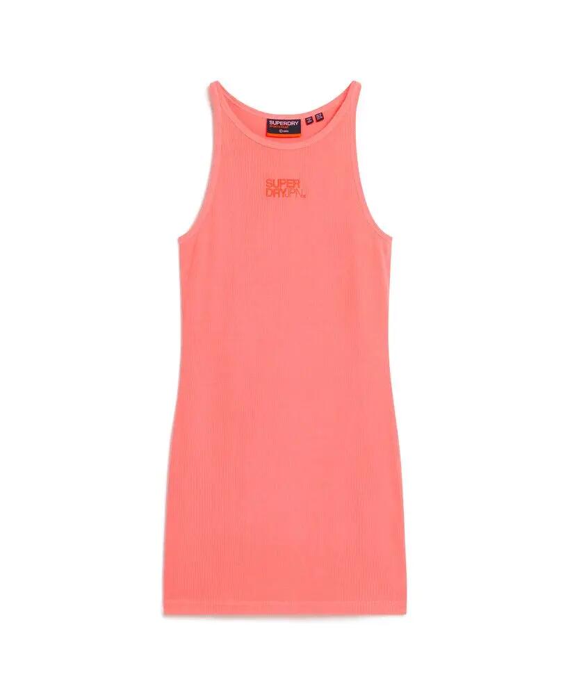 superdry Vestido Racer canelado bordado – slim fit 7/7