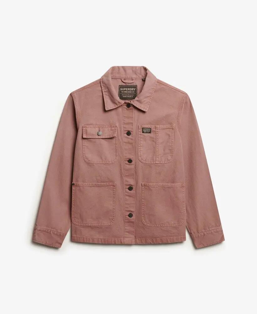 superdry Chore Jacket 100% algodão – corte relaxed 7/7