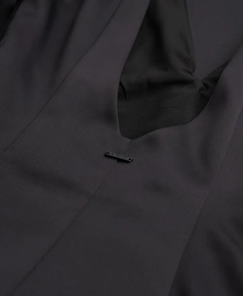 superdry Vestito midi in satin con scollo a V — vestibilità relaxed 7/7