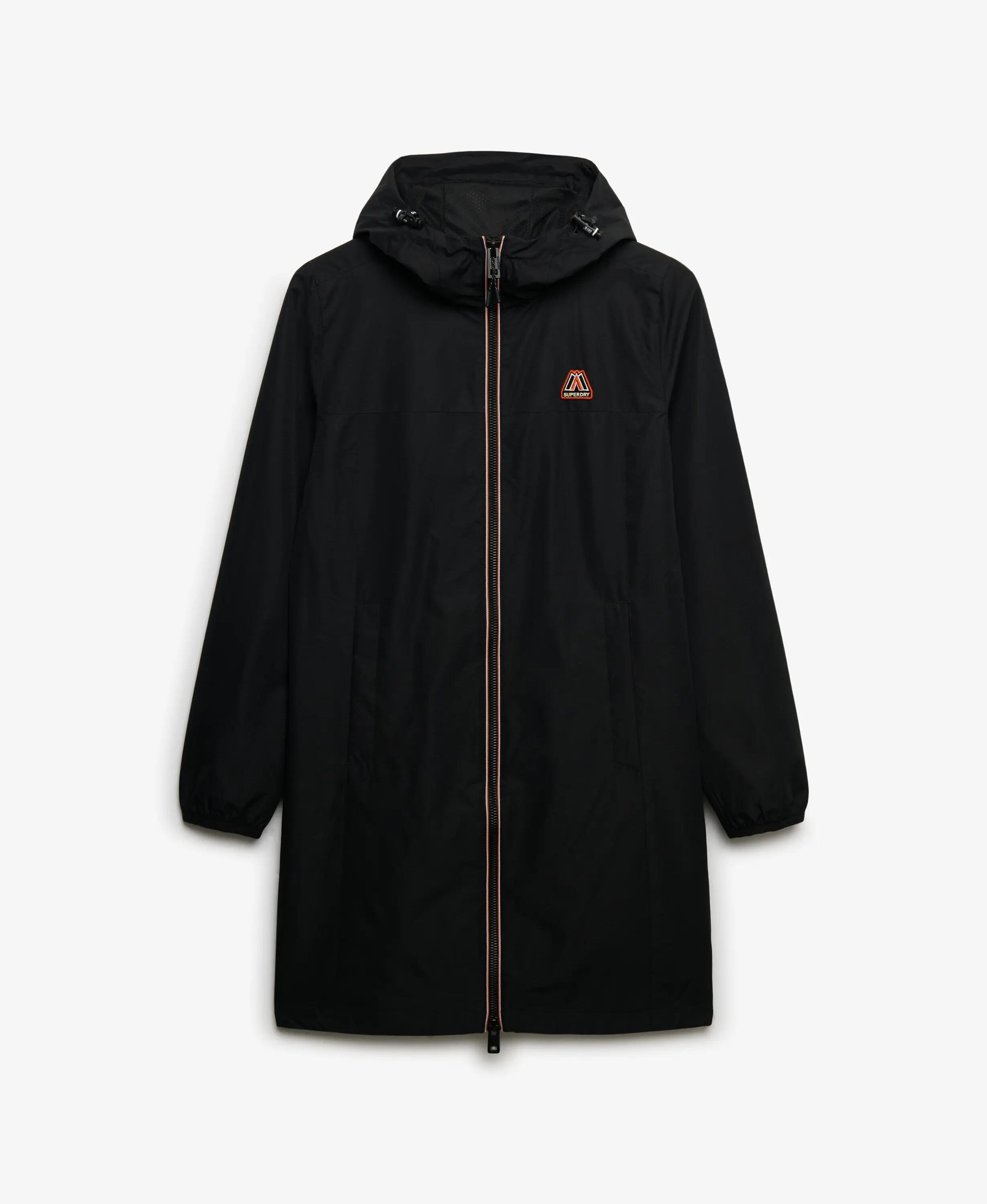 superdry Longline Windbreaker Jack Loose Fit van Gerecycled Polyester 7/7