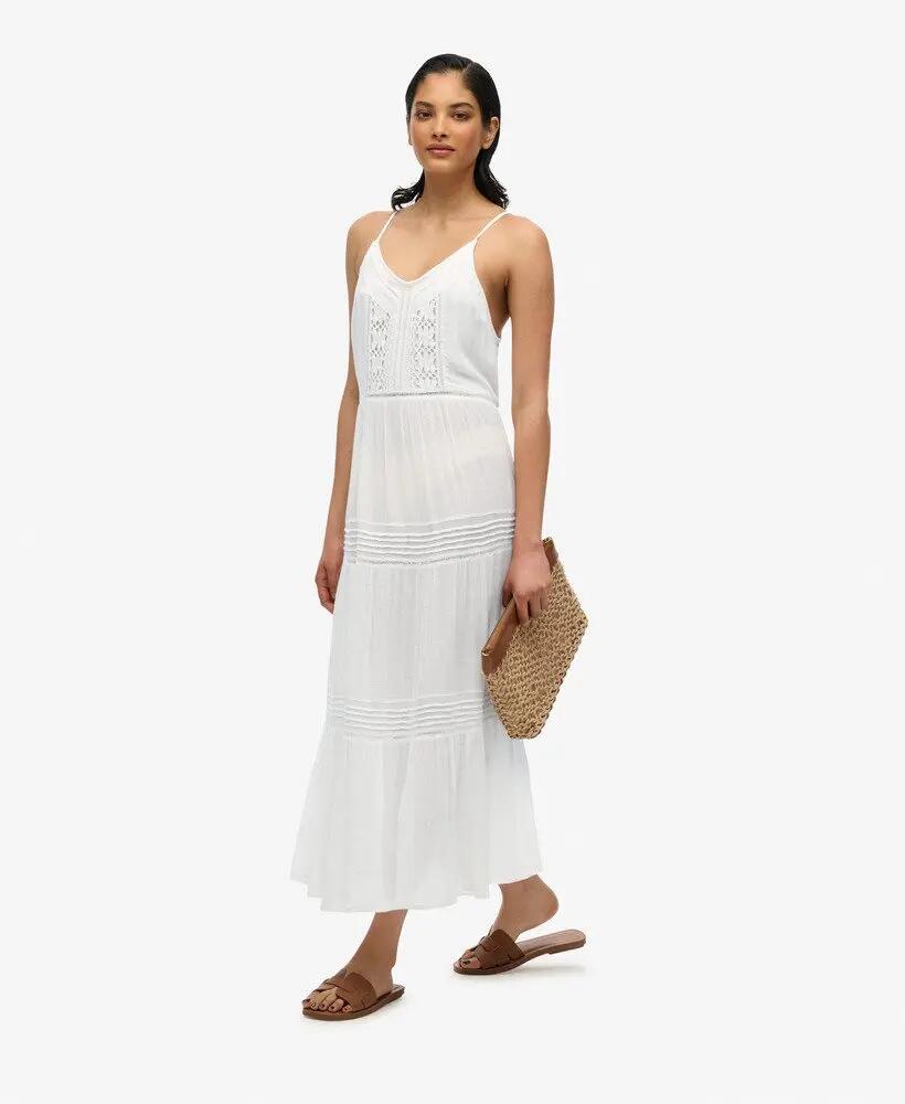 superdry Vestido comprido Ibiza Cami Maxi Dress 5/7