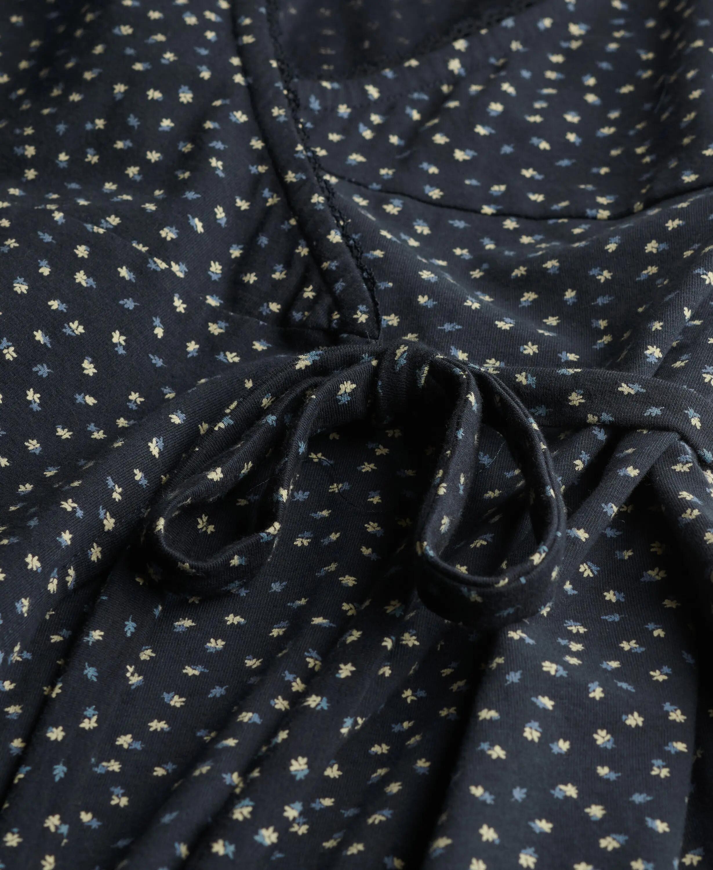 superdry Vestito avvolgente Athletic Essential in cotone elasticizzato - Navy 7/7