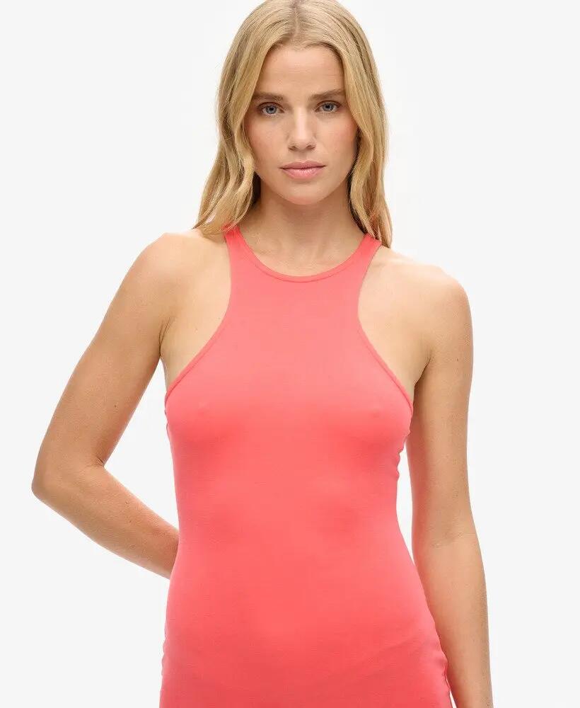 superdry Jersey Racer Mini Dress – Vestido curto slim em TENCEL™ Modal 2/4