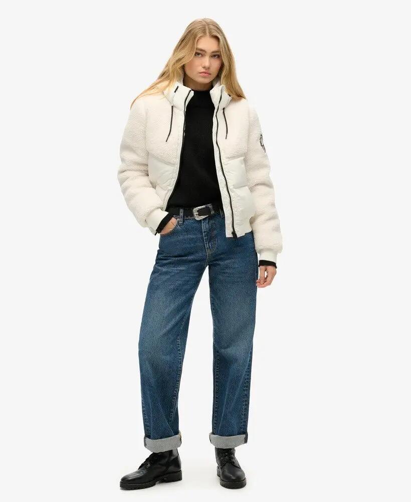 superdry Everest Bomber Hybrid Jacket – Casaco bomber mulher em poliéster 2/7