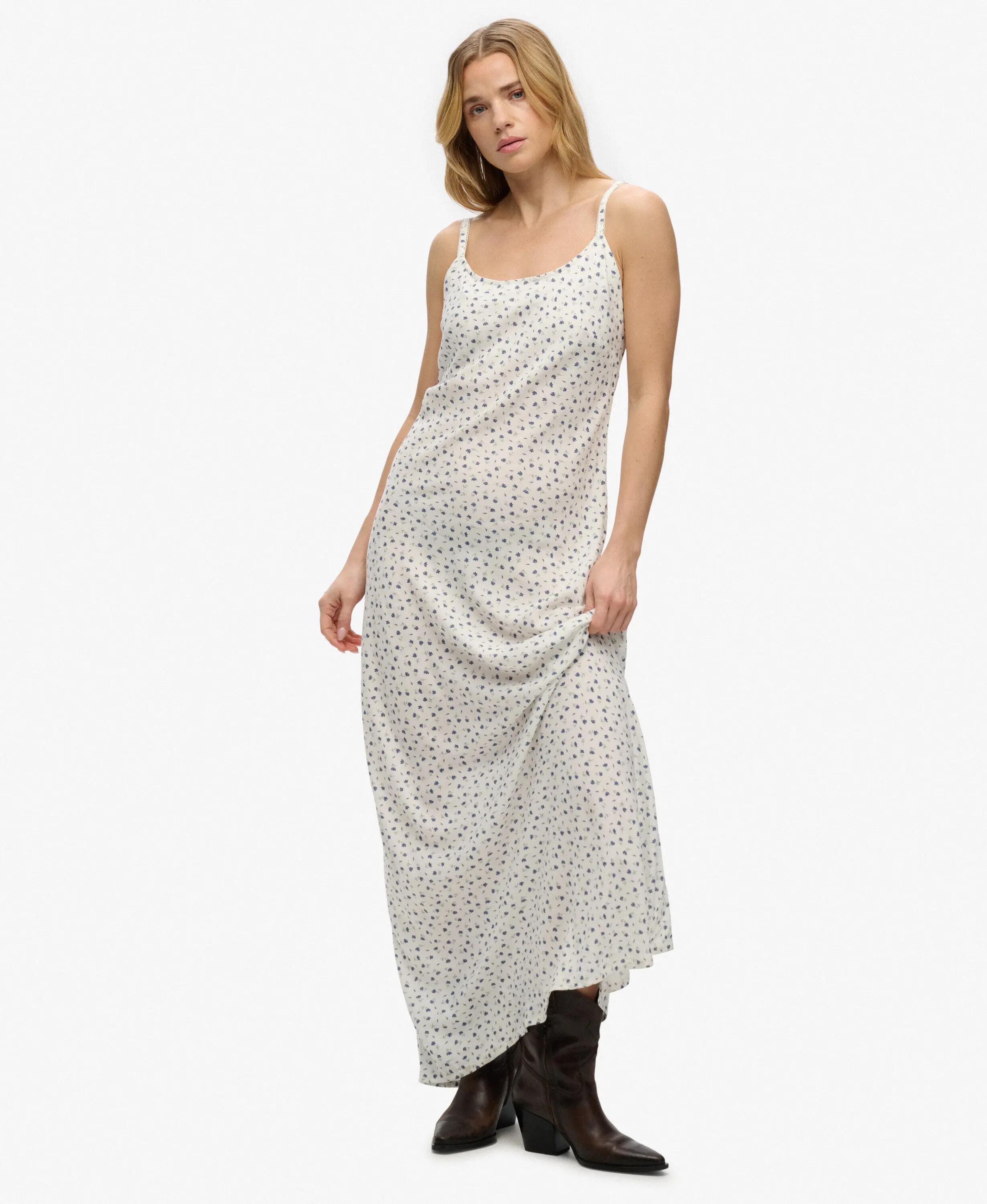 superdry Vestido maxi estampado Cami — 100% viscose 4/7