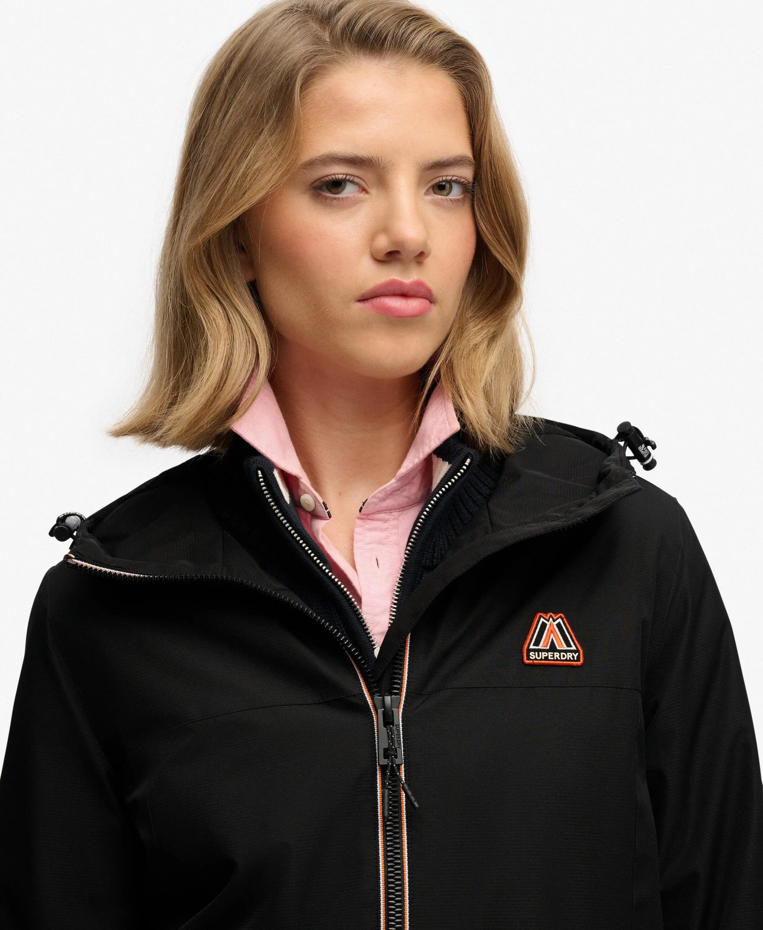 superdry Longline Windbreaker Jack Loose Fit van Gerecycled Polyester 4/7