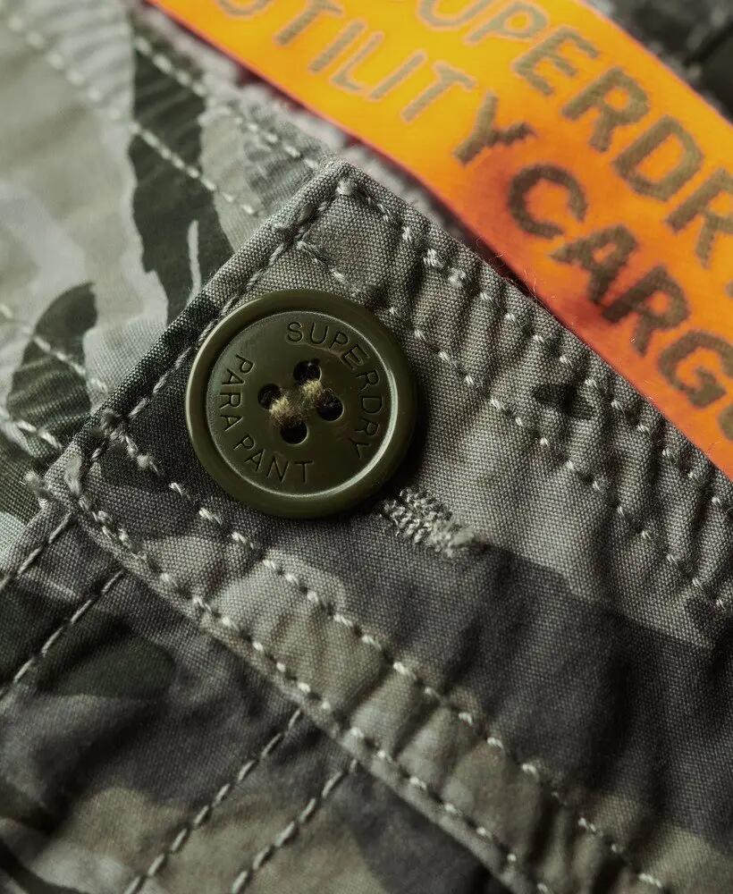 superdry Utility Parachute Rok van katoen – Wave Tiger Camo 7/7