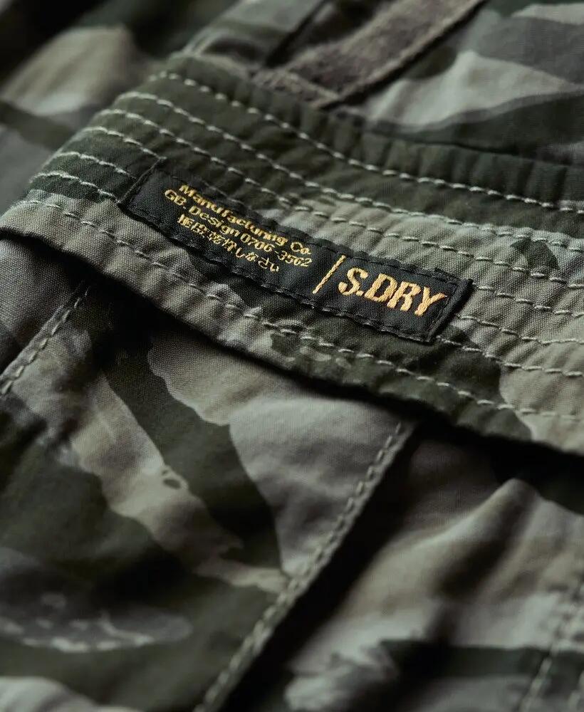superdry Utility Parachute Rok van katoen – Wave Tiger Camo 6/7