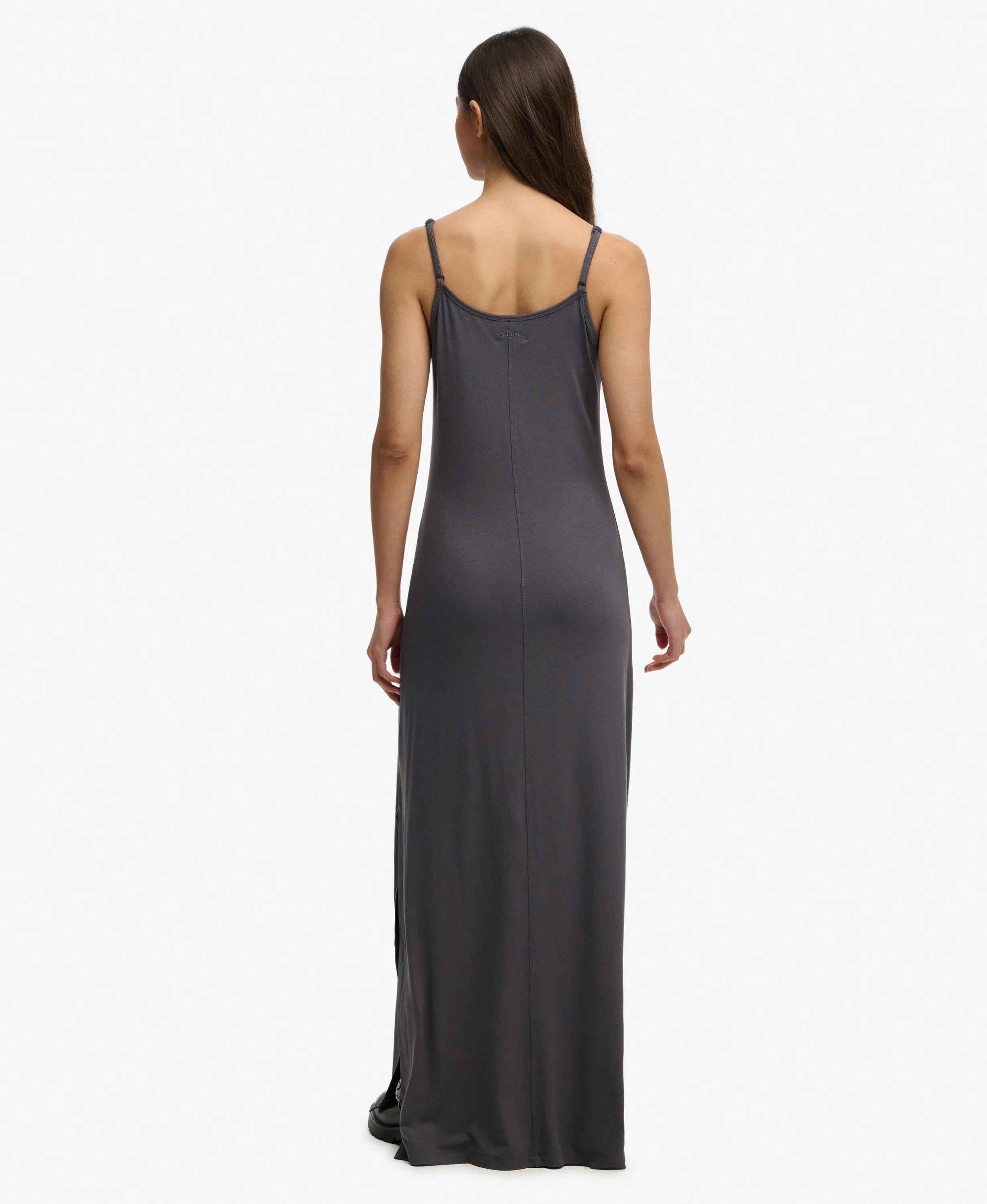 superdry Vestido Maxi Jersey Cami slim em LENZING™ ECOVERO™ 5/5
