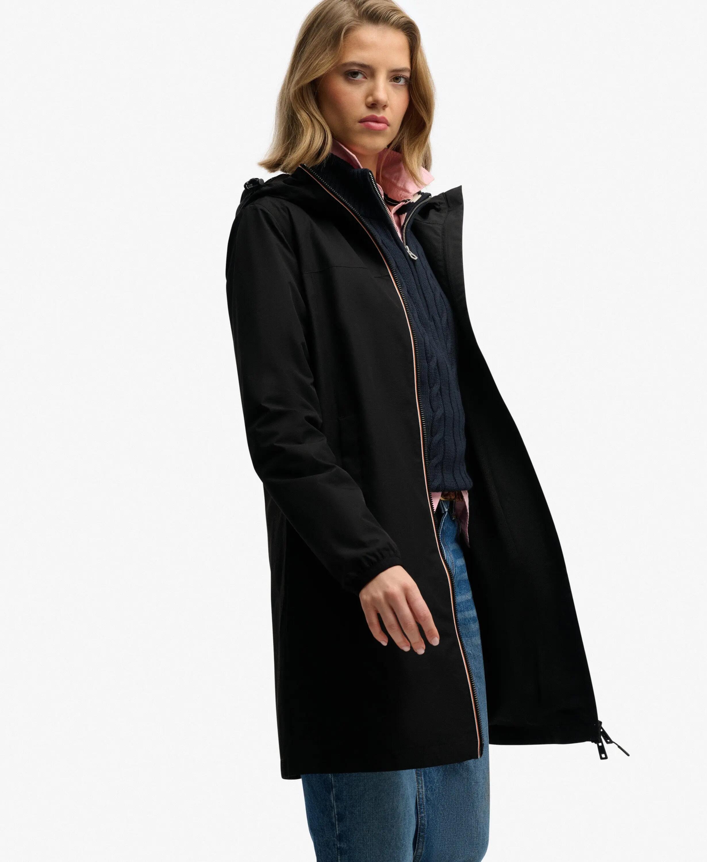 superdry Longline Windbreaker Jack Loose Fit van Gerecycled Polyester 2/7