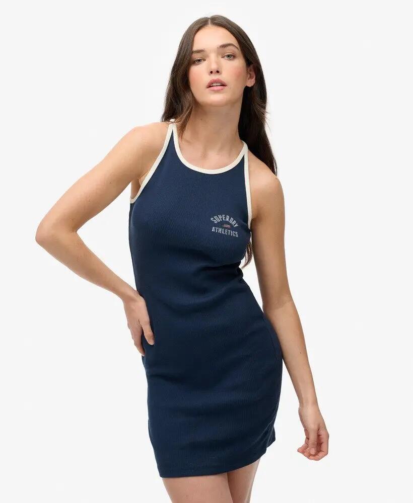 superdry Vestito canotta a coste Athletic Essentials in cotone biologico – 2/6
