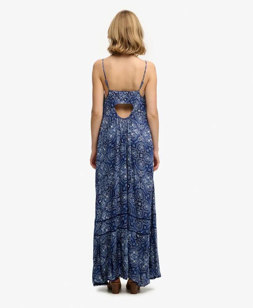 superdry Vestido maxi Cami em renda – Corte solto 5/7