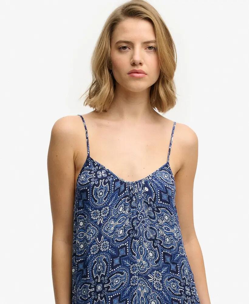 superdry Vestido maxi Cami em renda – Corte solto 4/7