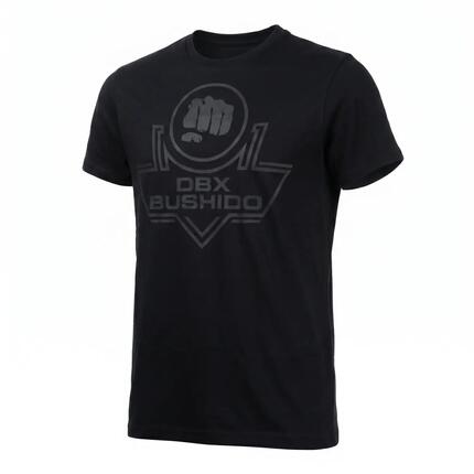 T-shirt męski Koszulka czarna bawełniana DBX Bushido