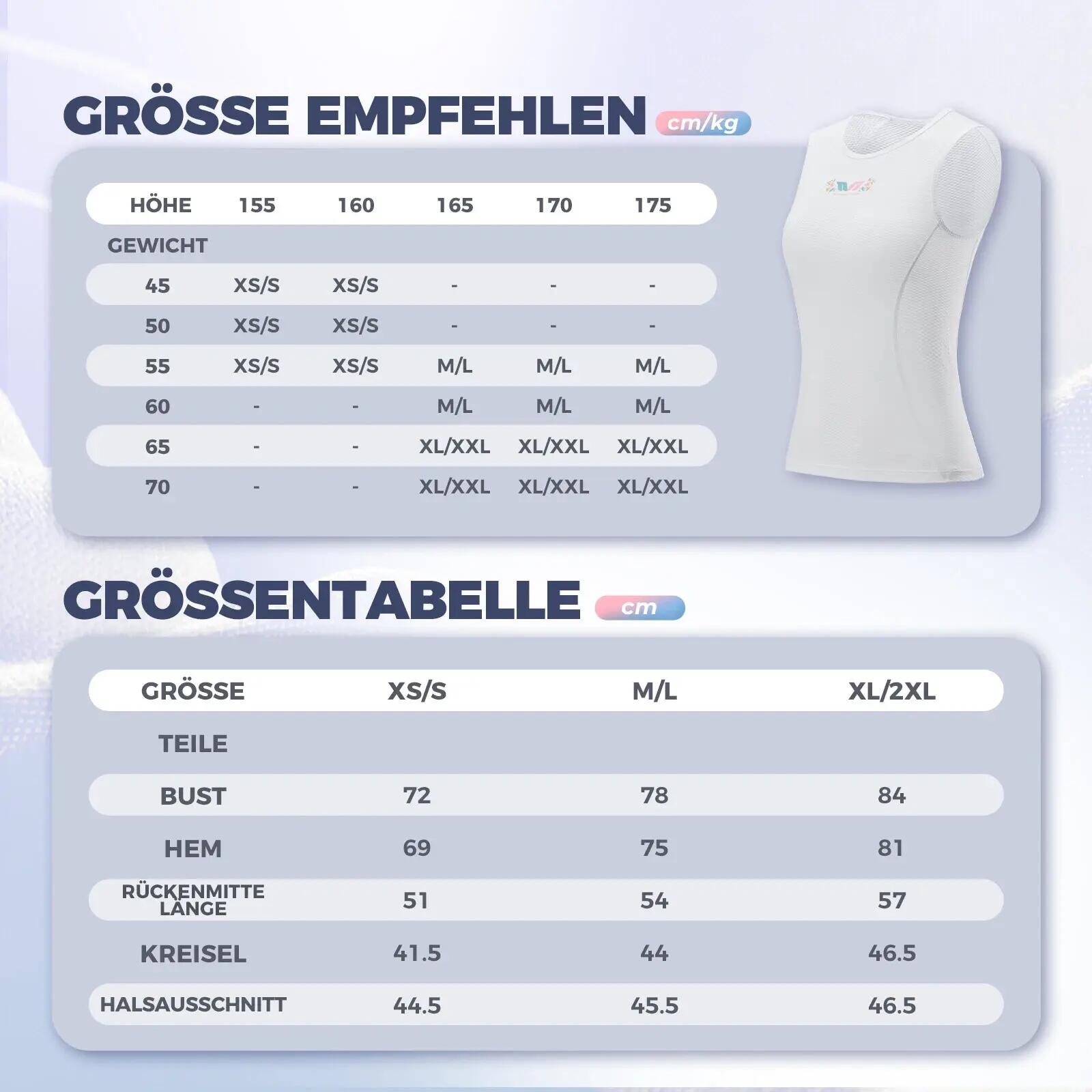 Damen ärmelloses Radtrikot leicht atmungsaktiv 4/5