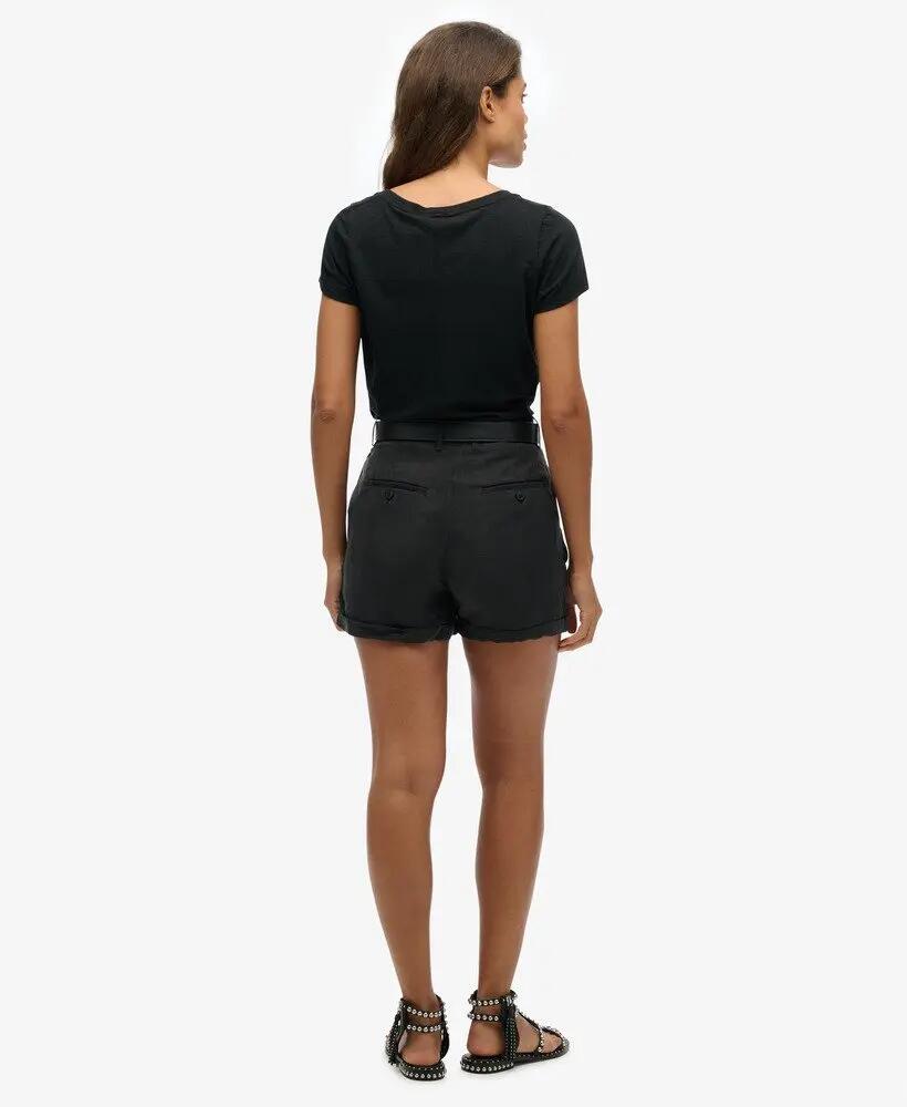 superdry Cupro Shorts – Short fluidi in cupro, stile classico 3/6