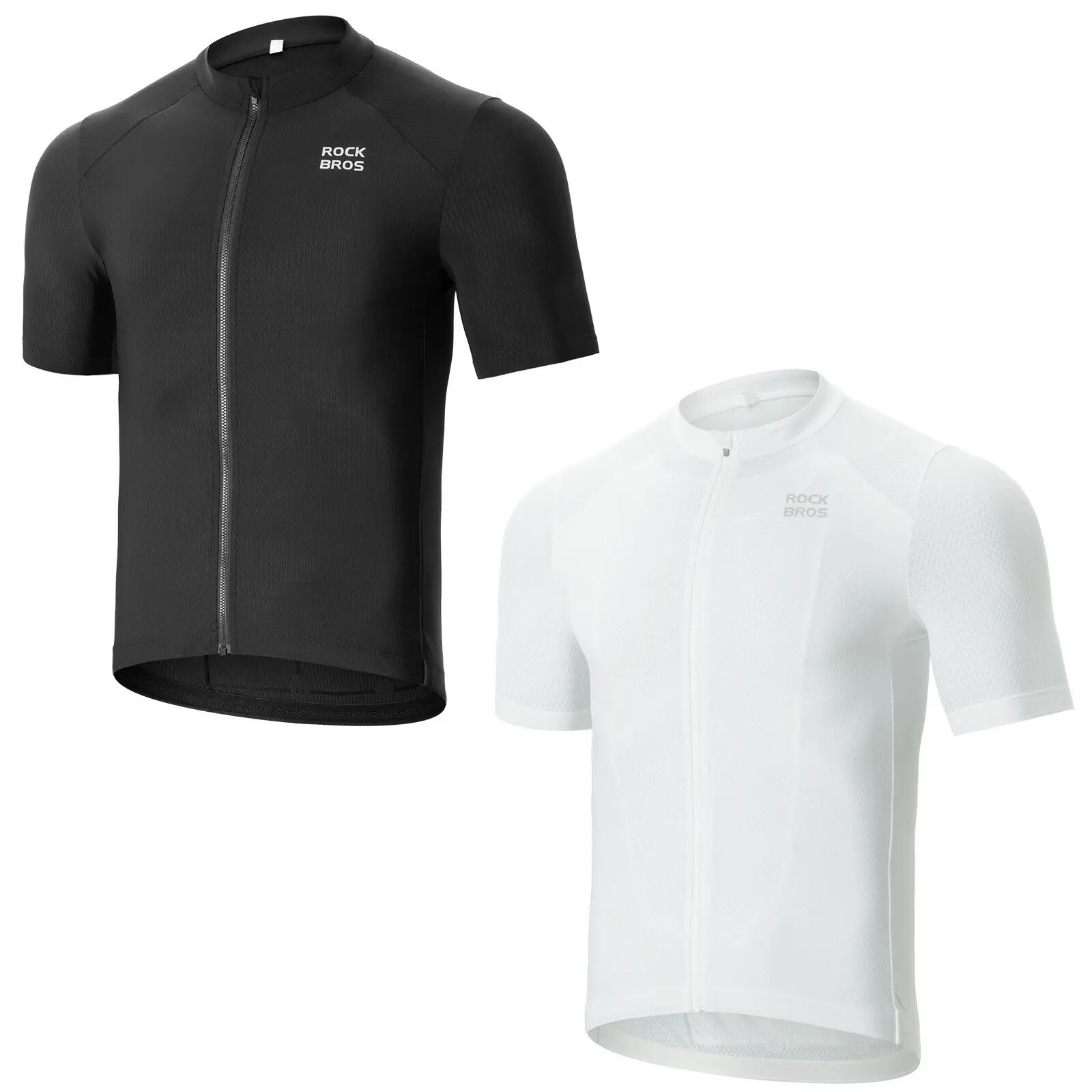Herren 2-in-1 Kurzarm-Radtrikot atmungsaktiv 2/6