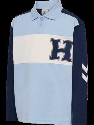 hummel Polo hmlROBIN JERSEY POLO L/S en coton bio BALLERINA
