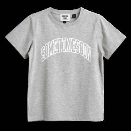 hummel T-shirt stmOCEAN S/S en coton biologique – gris chiné