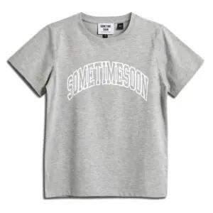 hummel stmOCEAN T-SHIRT S/S Bambini in cotone biologico grigio mélange 6/6