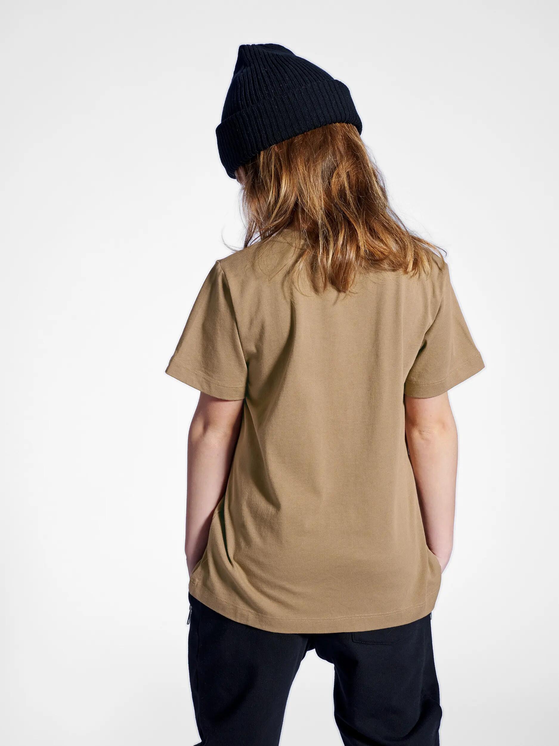 hummel stmOCEAN T-SHIRT S/S bimbi Unisex in cotone biologico 5/6