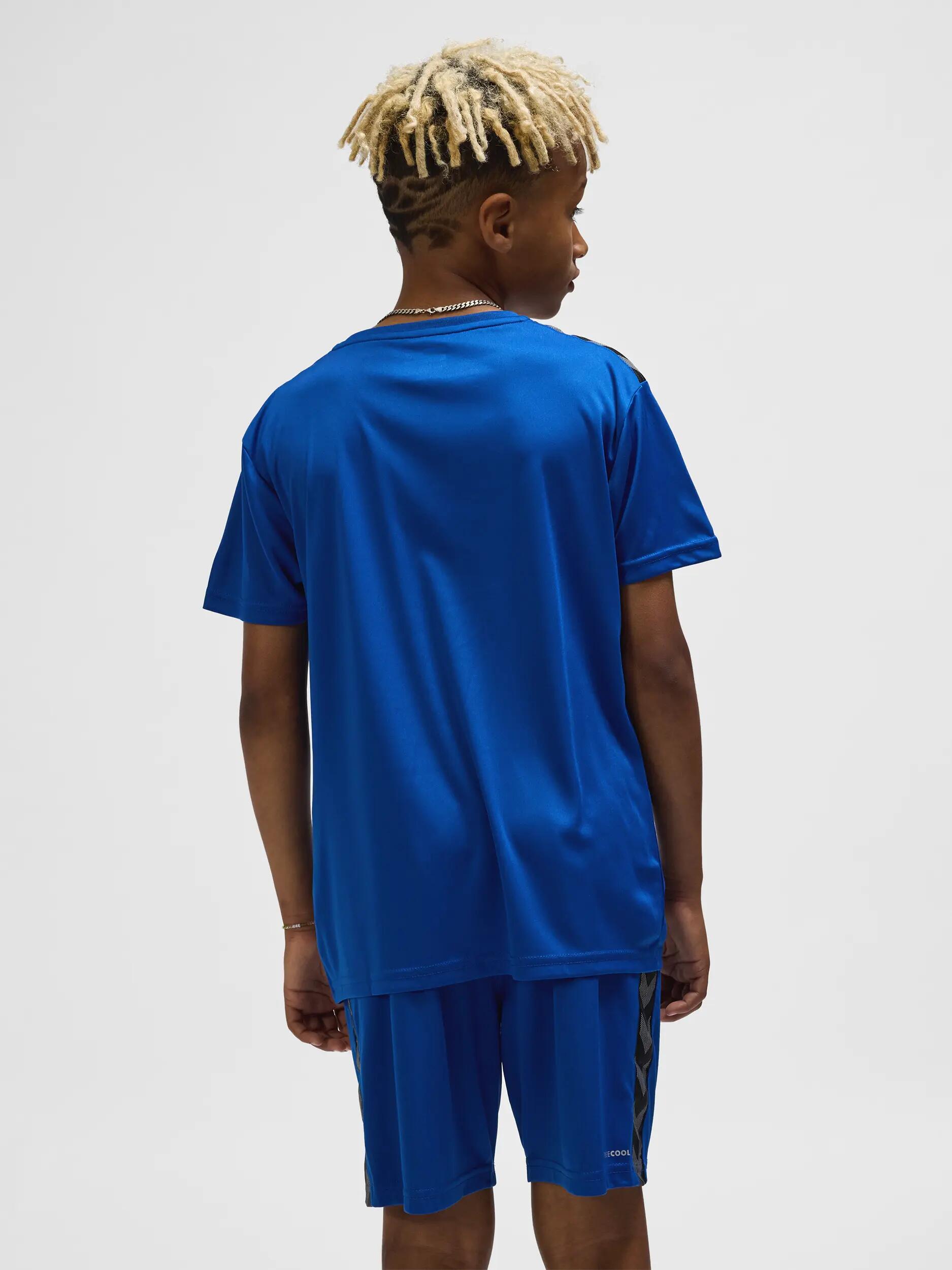 hummel T-shirt hmlAUTHENTIC PL JERSEY S/S KIDS TRUE BLUE 4/6