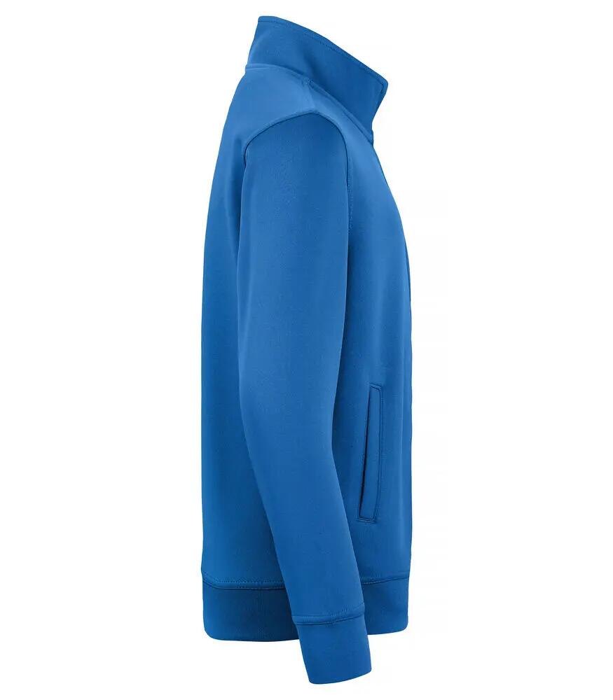 clique Basic Active Cardigan Junior en polyester filé, fermeture éclair ton sur 4/4