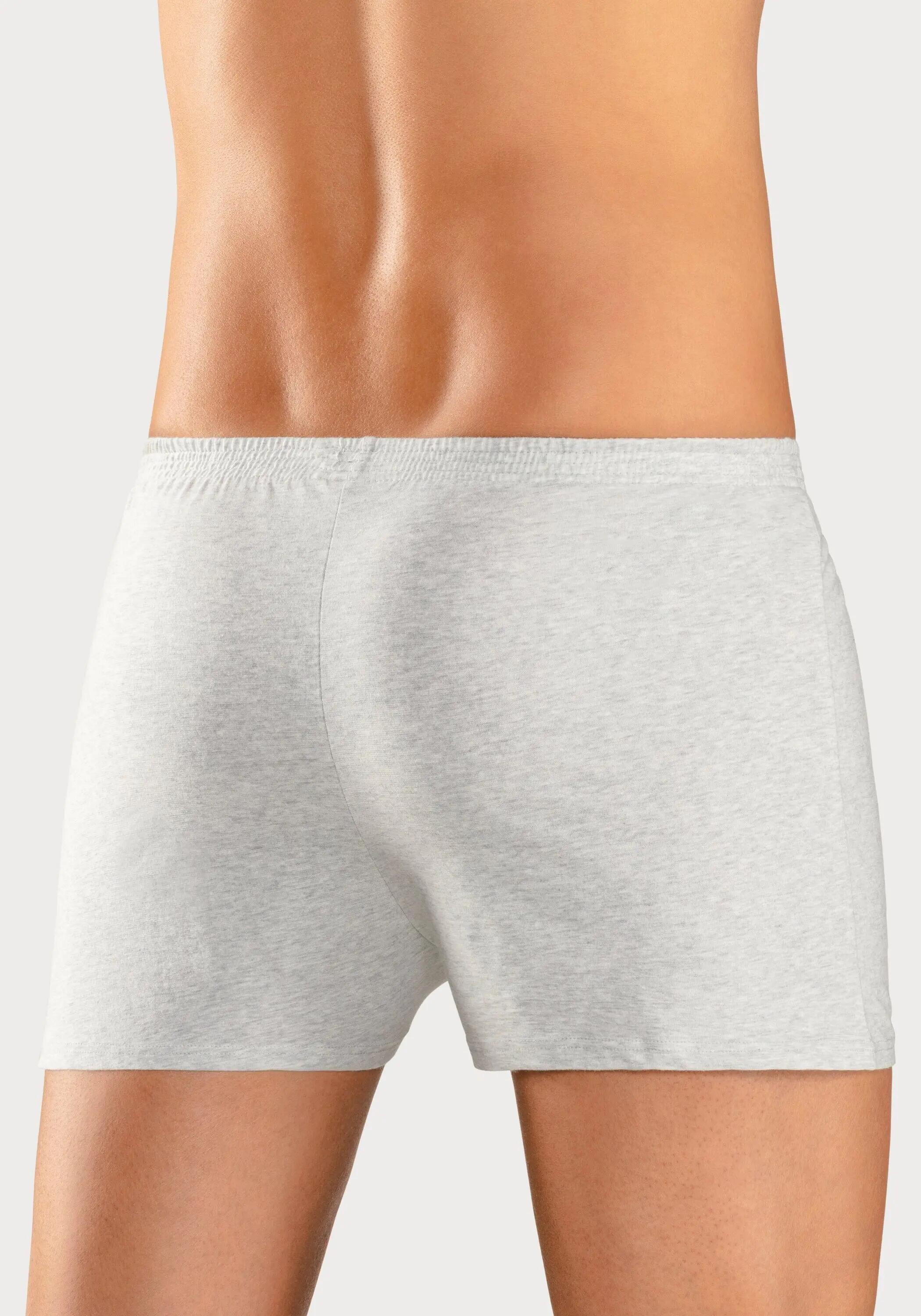 Herren H.I.S schlichter Boxer (2 Stück) aus weichem Baumwoll-Stretch 4/6