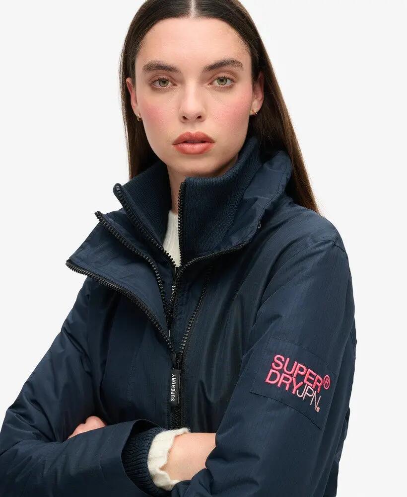 superdry Casaco Mtn Windbreaker feminino em poliéster reciclado 3/6