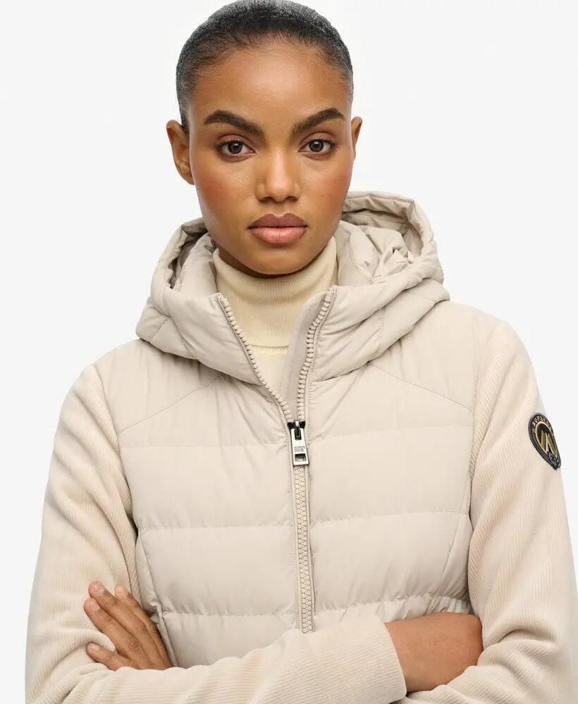 superdry Hooded Fuji Storm Jacket – Chaqueta Acolchada Mujer, Corte Relaxed 4/7